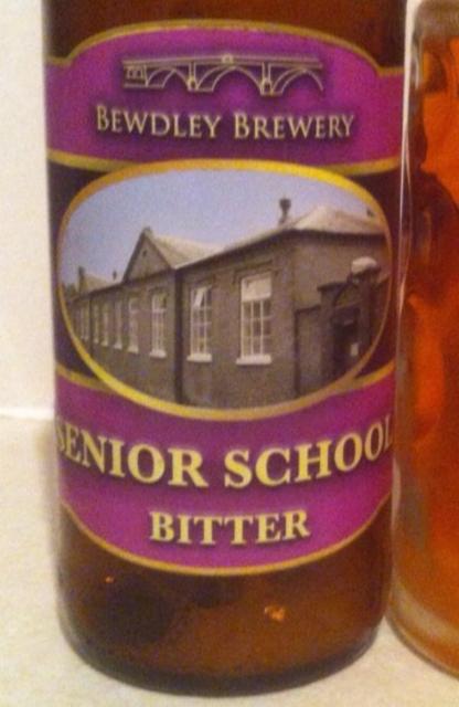 Senior School Bitter 4.1%, Bewdley Brewery, England