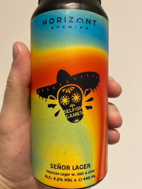 Señor Lager 4.2%, Horizont Brewing, Hungary