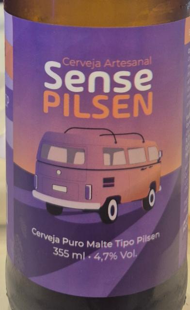 Sense Pilsen 4.7%, Cervejaria campinas, Brazil