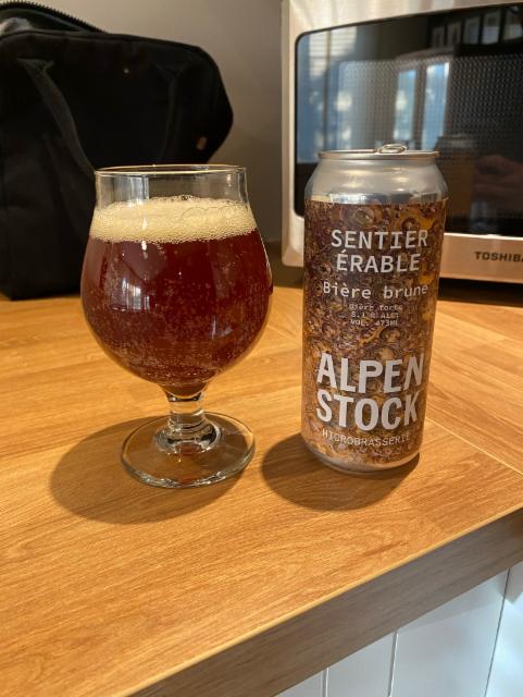 Sentier Érable 8.1%, Microbrasserie Alpenstock, Canada