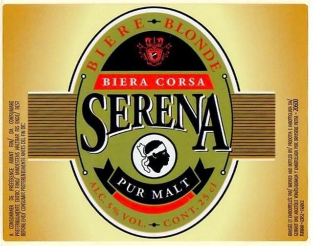 Serena 5.0%, Brasserie Pietra, France