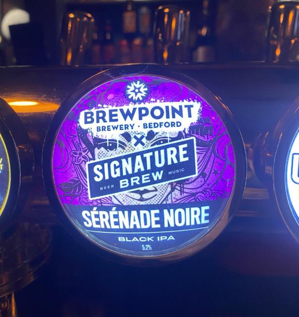 Sérénade Noire 5.2%, Brewpoint Brewery (Wells & Co), England