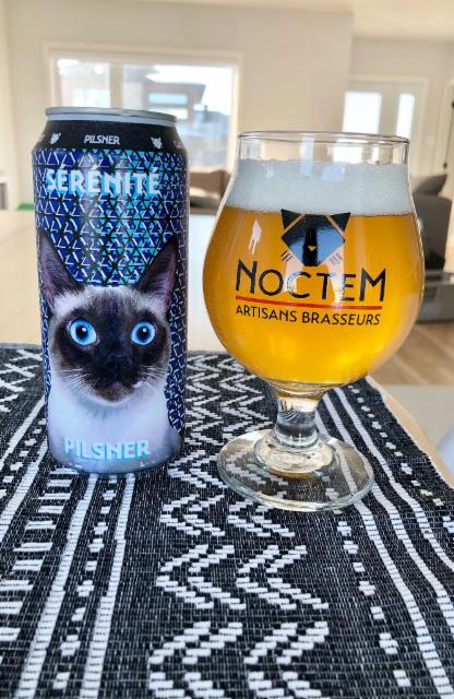 Sérénité 5.0%, Noctem Artisans Brasseurs, Canada