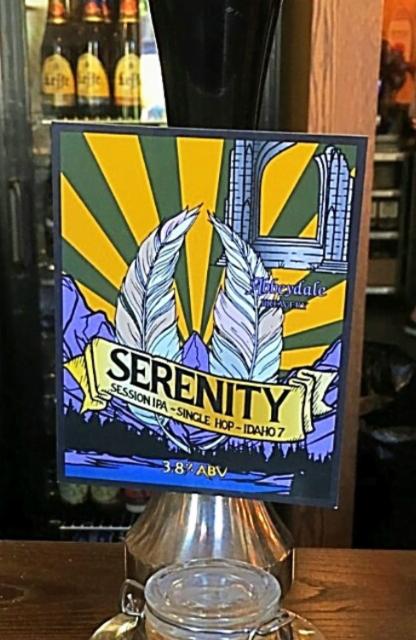 Serenity : Session IPA - Single Hop - Idaho 7 3.8%, Abbeydale Brewery, England