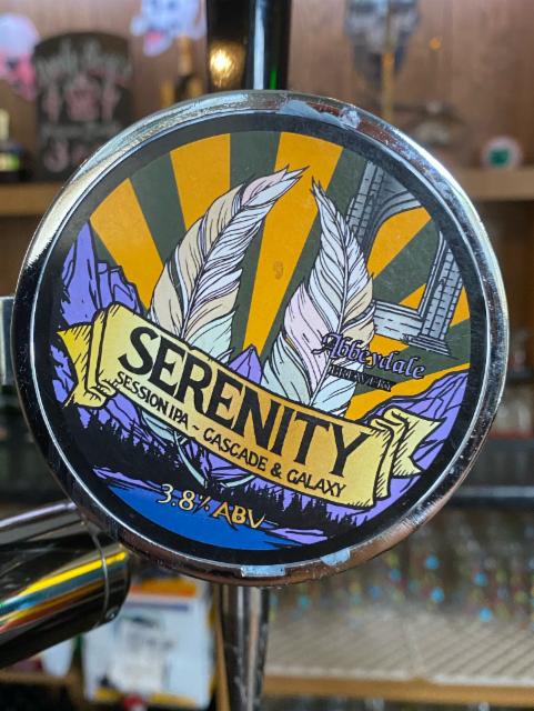 Serenity Session IPA Cascade & Galaxy 3.8%, Abbeydale Brewery, England