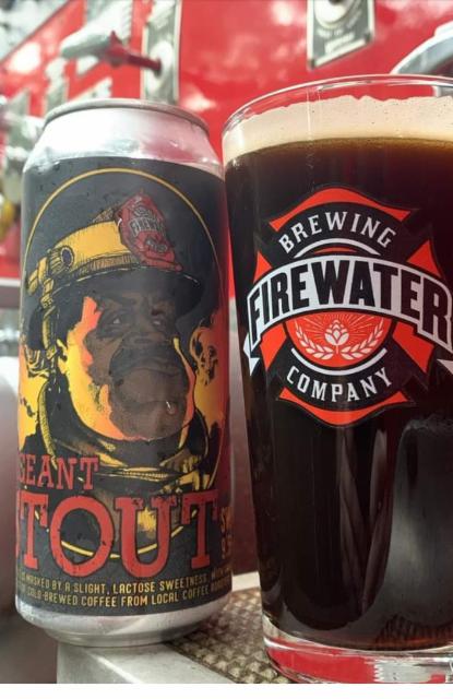Sergeant Stout 9.5%, Firewater Brewing Company, United States