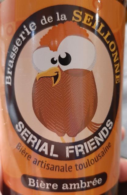 Serial Friends Ambrée 6.0%, Brasserie De La Seillonne, France