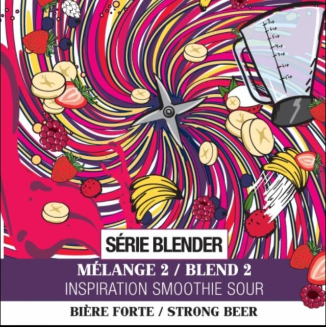 Série Blender: Mélange 2 / Blend 2 7.5%, Lagabière Brasserie Artisanale, Canada
