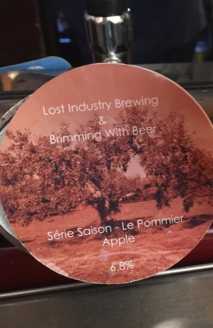 Serie Saison - Le Pommier 6.8%, Lost Industry Brewing, England