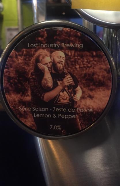 Serie Saison - Zeste De Poivre 7.0%, Lost Industry Brewing, England