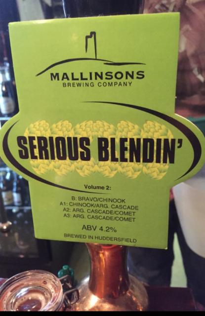 Serious Blendin' Volume 2: 4.2%, Mallinsons Brewing Company, England