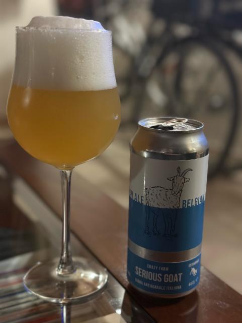 Serious goat 4.4%, Crazy Farm, Italy