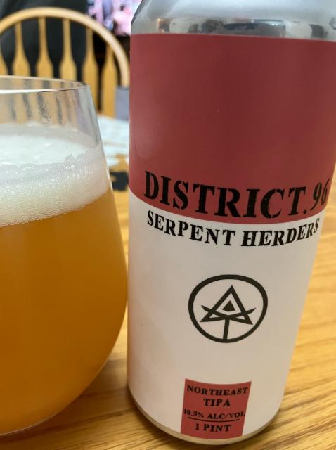 Serpent Herders 10.5%, District 96 Beer Factory, United States