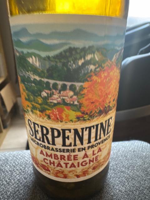 Serpentine ambree chataigne, Brasserie La Serpentine