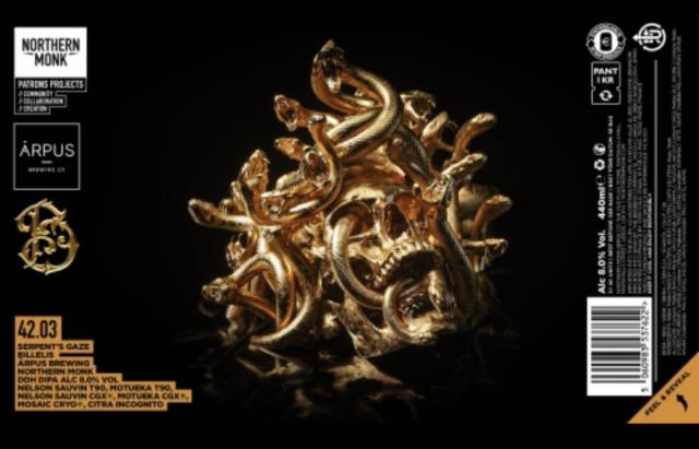 Serpent's gaze 8.0%, Northern Monk Brew Co., England