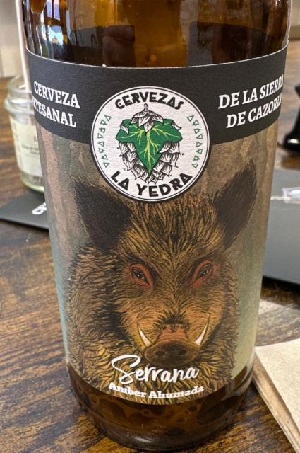 Serrana Amber Ahumada, CERVEZAS LA YEDRA