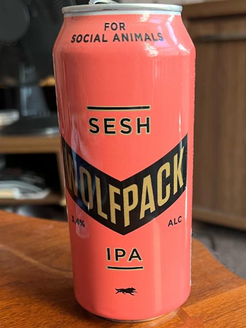 Sesh IPA 3.4%, Wolfpack, England