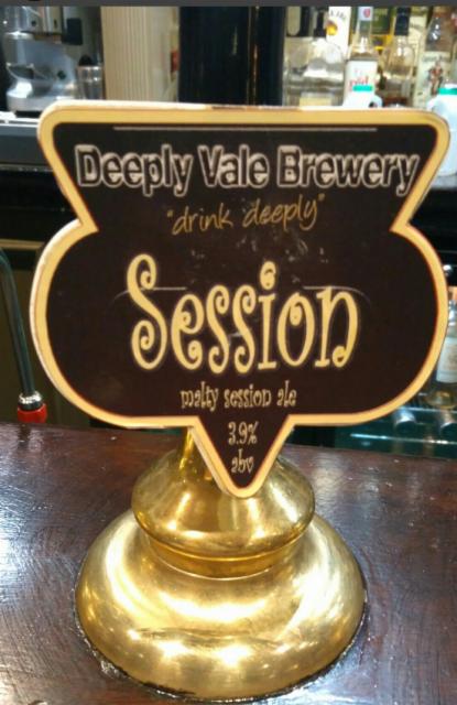 Deeply Vale Session 3.9%, Deeply Vale Brewery, England