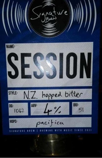 Signature Session 4.0%, Signature Brew, England