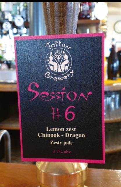 Session #6 3.7%, Tatton Brewery, England