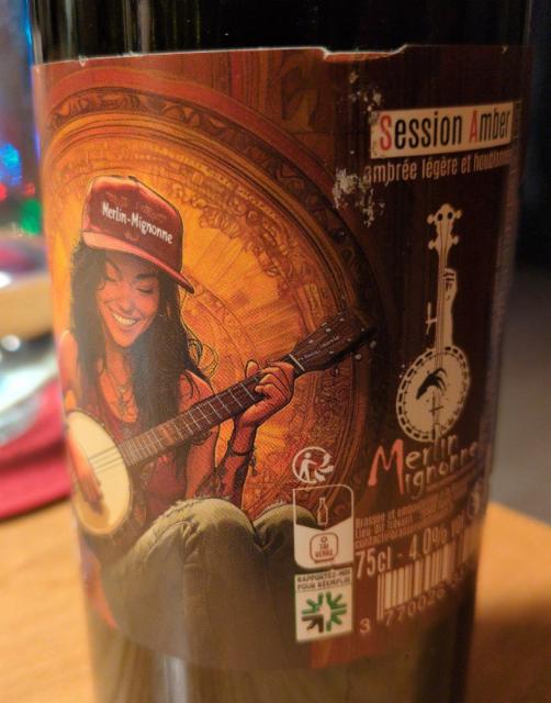 Session amber, Brasserie Merlin Mignonne