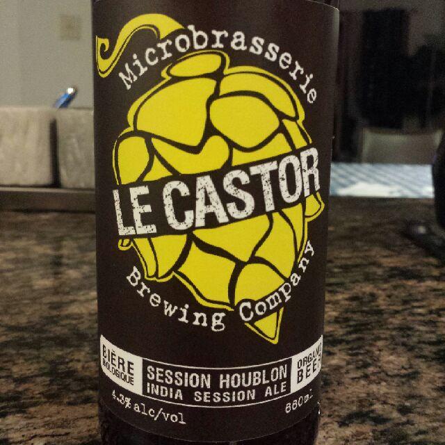 Session Houblon 4.3%, Microbrasserie Le Castor, Canada