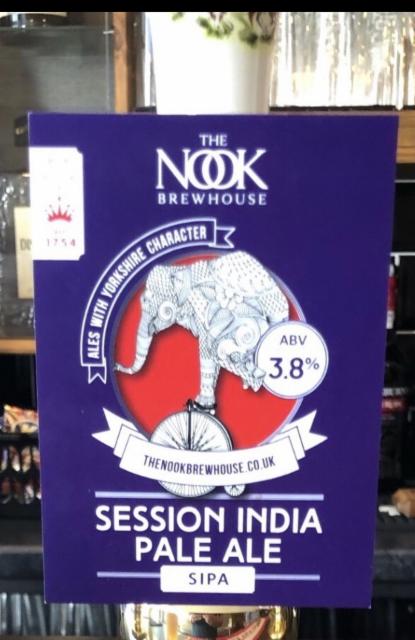 Session India Pale Ale 3.8%, The Nook Brewhouse, England