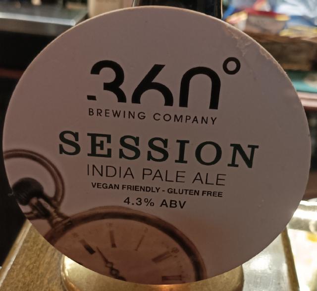 session india pale ale 4.3%, 360° Brewing Company, England