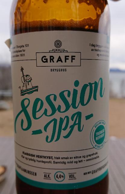 Session IPA 4.4%, Graff Brygghus, Norway