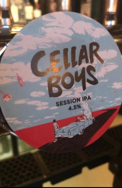 Cellar Boys Session IPA 4.5%, Cellar Boys Brewery, England