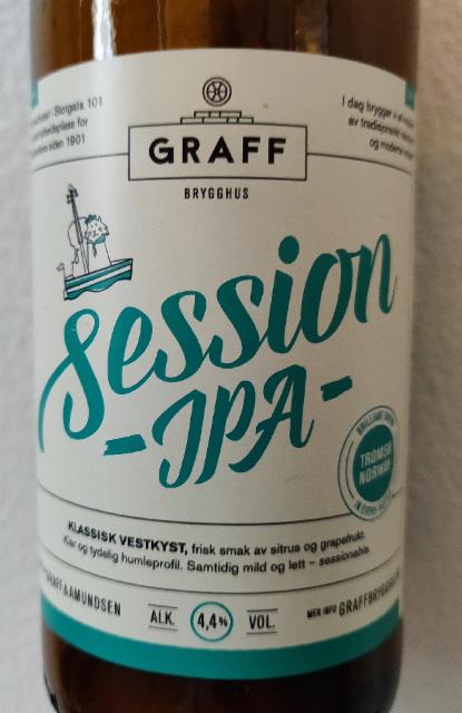Graff Session IPA 4.4%, Graff Brygghus, Norway