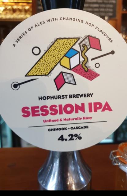 Hophurst Session IPA 4.2%, Hophurst Brewery, England