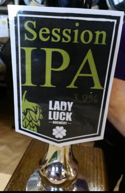 Lady Luck Session IPA 3.9%, Lady Luck Brewery, England