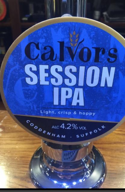 Calvors Session IPA 4.2%, Calvors Brewery, England