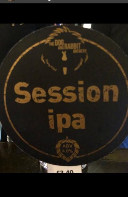 The Dog And Rabbit Session IPA 4.0%, The Dog And Rabbit Brewery, England