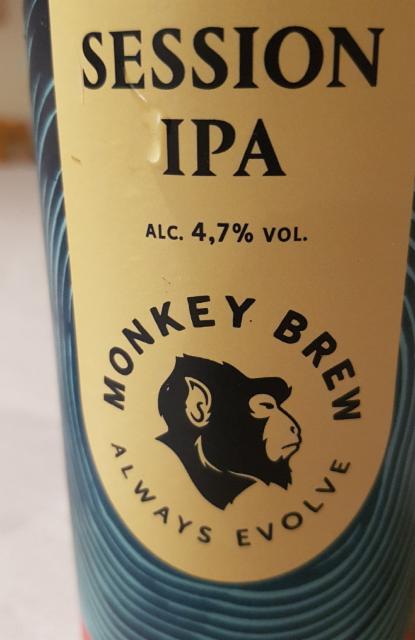 Monkey Brew Session IPA 4.7%, Monkey Brew, Norway