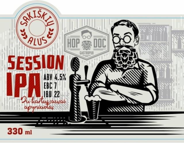 Session IPA, Sakiškės Brewery / Sakiškių Alus