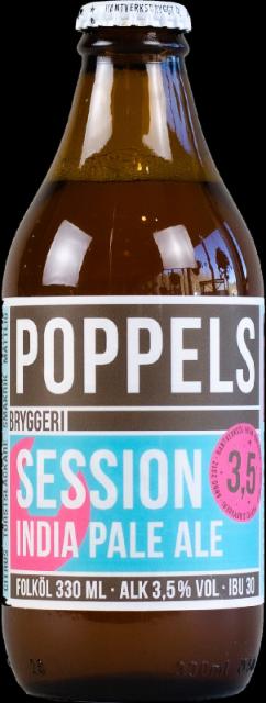 Session IPA 3,5%, Poppels Bryggeri, Sweden