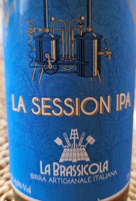 La Session Ipa 4.5%, La Brassicola, Italy