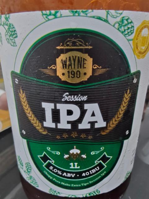 Session IPA, Cervecaria wayne 190