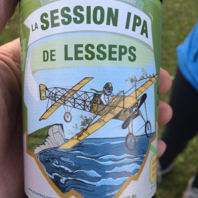 La Session IPA De Lesseps 4.0%, Microbrasserie Pit Caribou, Canada