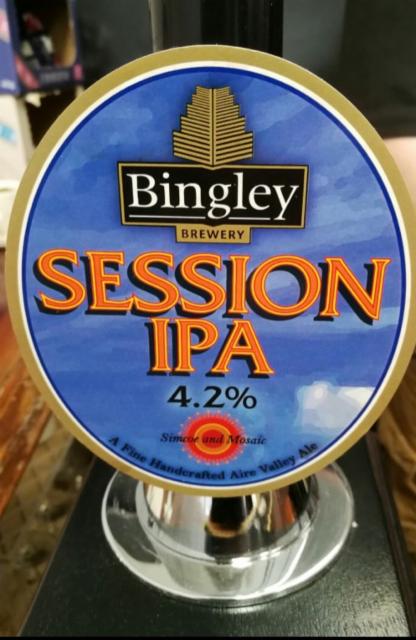 Bingley Session IPA 4.2%, Bingley Brewery, England