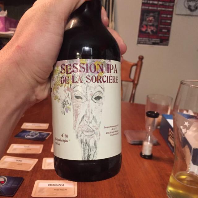 Session IPA de la Sorcière 4.0%, Microbrasserie Pit Caribou, Canada