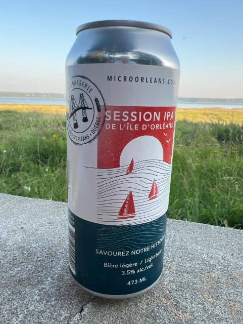 Session IPA de l'île d'Orléans 3.5%, Microbrasserie de L'Île d'Orléans (Brouwerij Haacht Brasserie), Canada