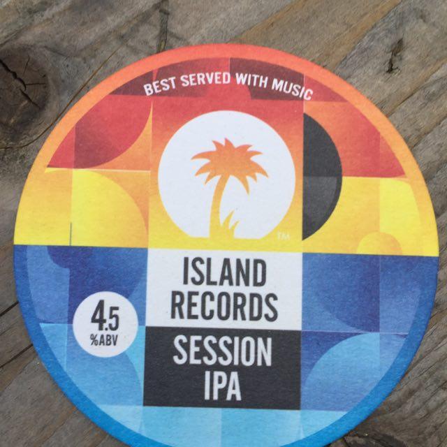 Island Records Session IPA 4.5%, Island Records, England