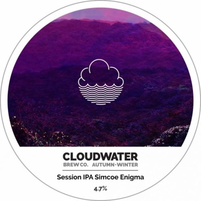 Session IPA Simcoe Enigma 4.7%, Cloudwater Brew Co., England
