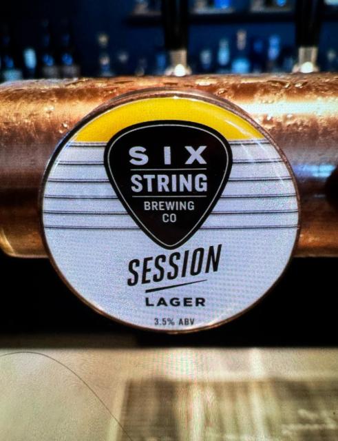 Session Lager, Six String Brewing Company