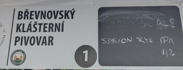 Session Rye IPA, Břevnovský Klášterní Pivovar