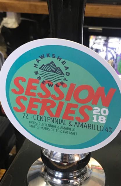 Session Series 2018: 22 - Centennial and Amarillo 4.0%, Hawkshead Brewery, England