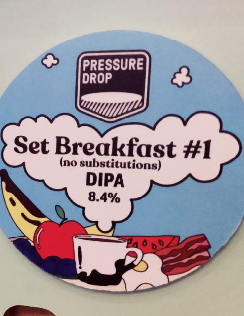 Set Breakfast 8.4%, Pressure Drop Brewing (UK), England